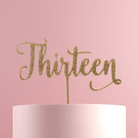 13th Birthday Cake Topper - Cake Topper