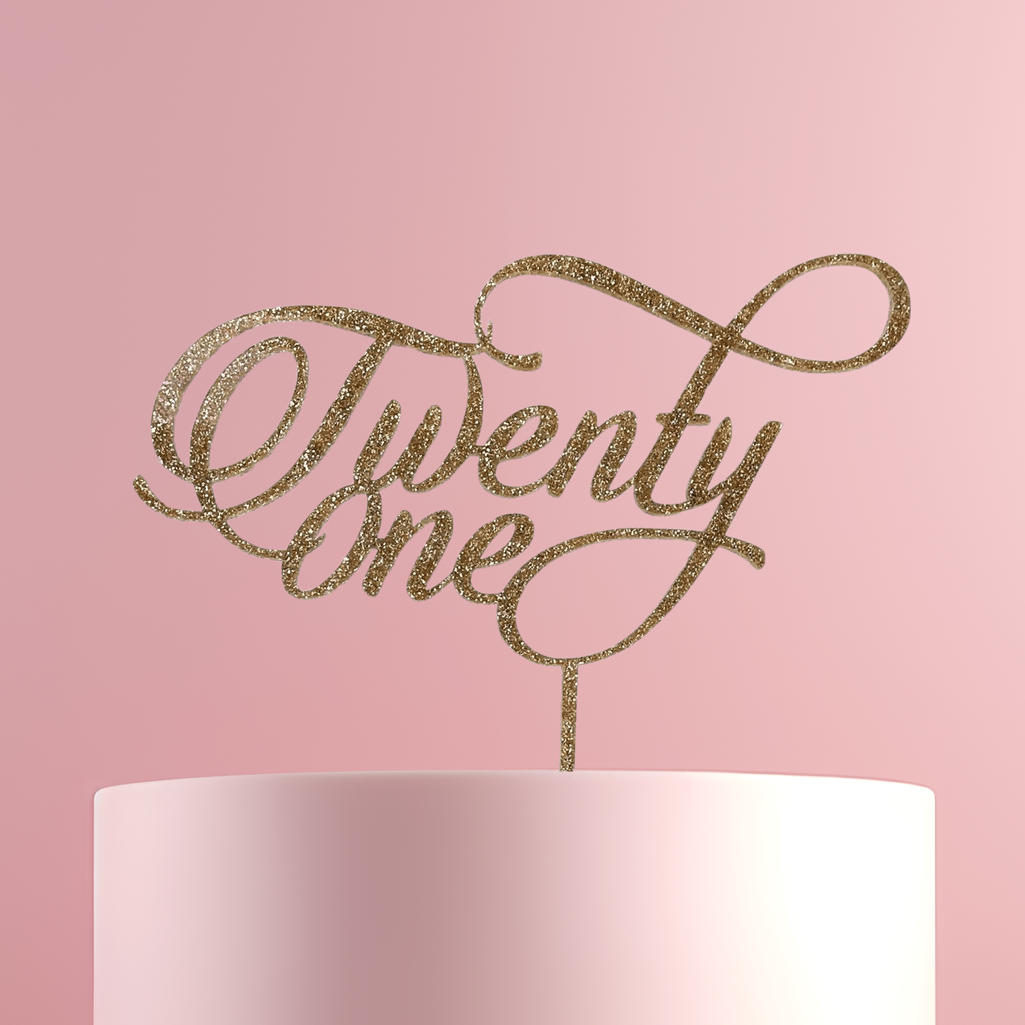 21st Birthday Cake Topper - Cake Topper