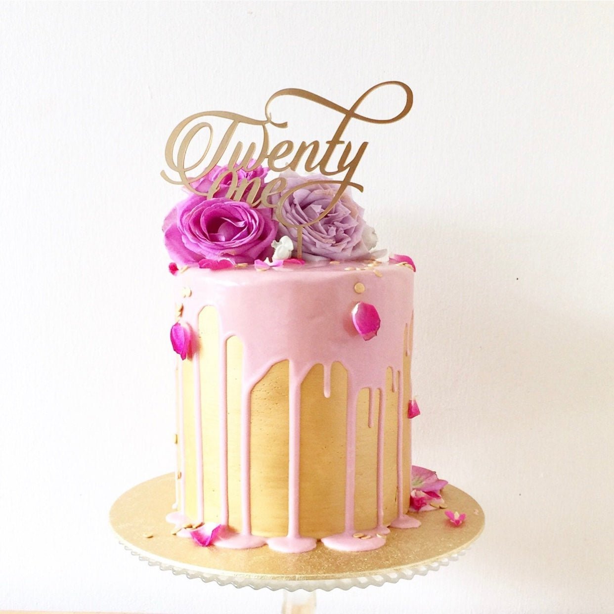 21st Birthday Cake Topper - Cake Topper