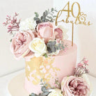 40 & Fabulous Cake Topper - Cake Topper