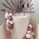 50 & Fabulous Cake Topper - Cake Topper