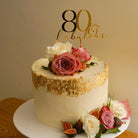 80 & Fabulous Cake Topper - Cake Topper