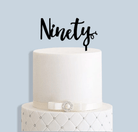 90th Birthday Cake Topper - Cake Topper