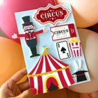 Acrylic Circus Cake Set - Cake charm