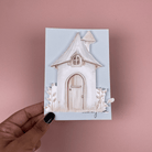 Acrylic Printed Fairy Door - Cake charm