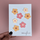 Acrylic Printed Flowers - Cake charm