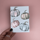 Acrylic Printed Pumpkin Cake Charm Set - Cake charm