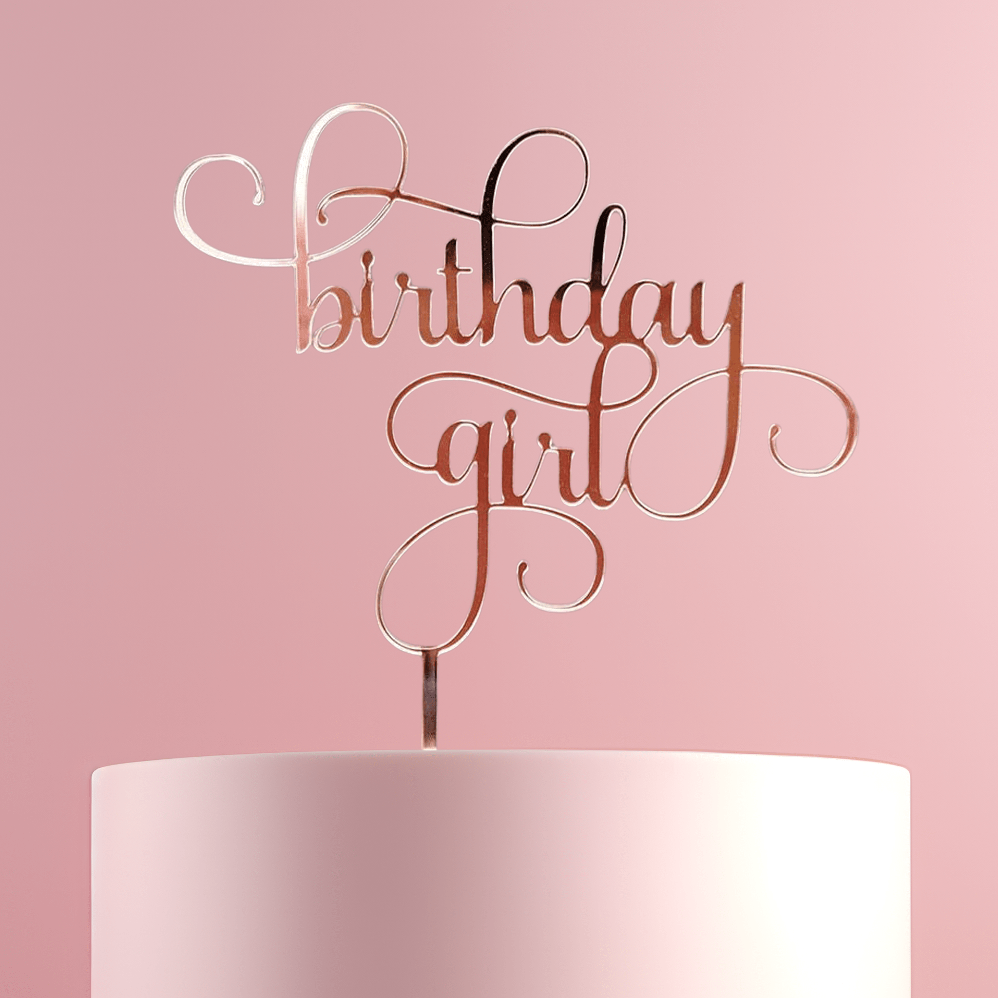 Birthday Girl Cake Topper - Cake Topper