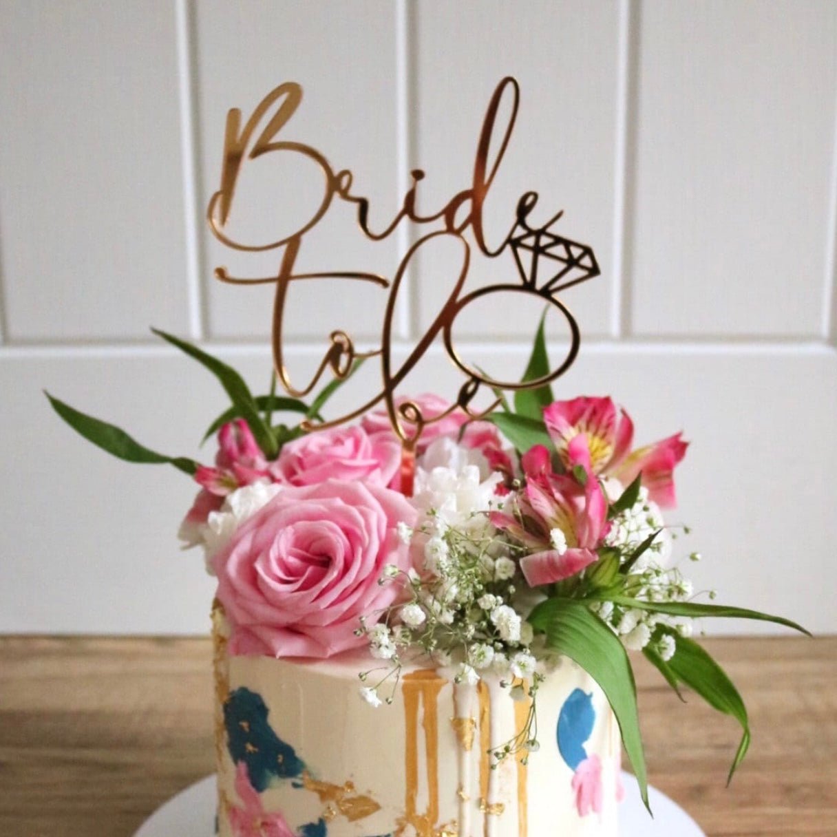 Bride To Be Cake Topper - Cake Topper