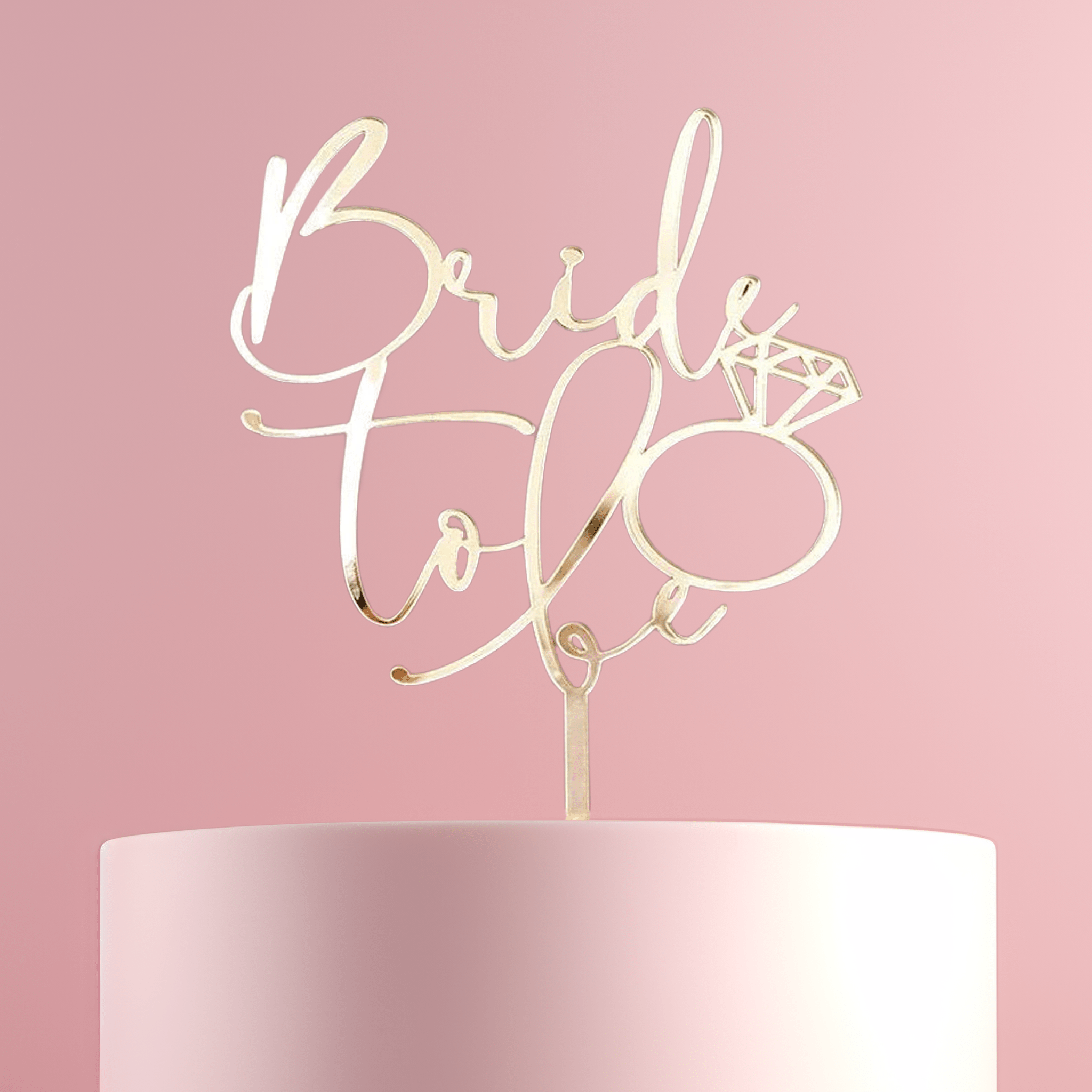 Bride To Be Cake Topper - Cake Topper