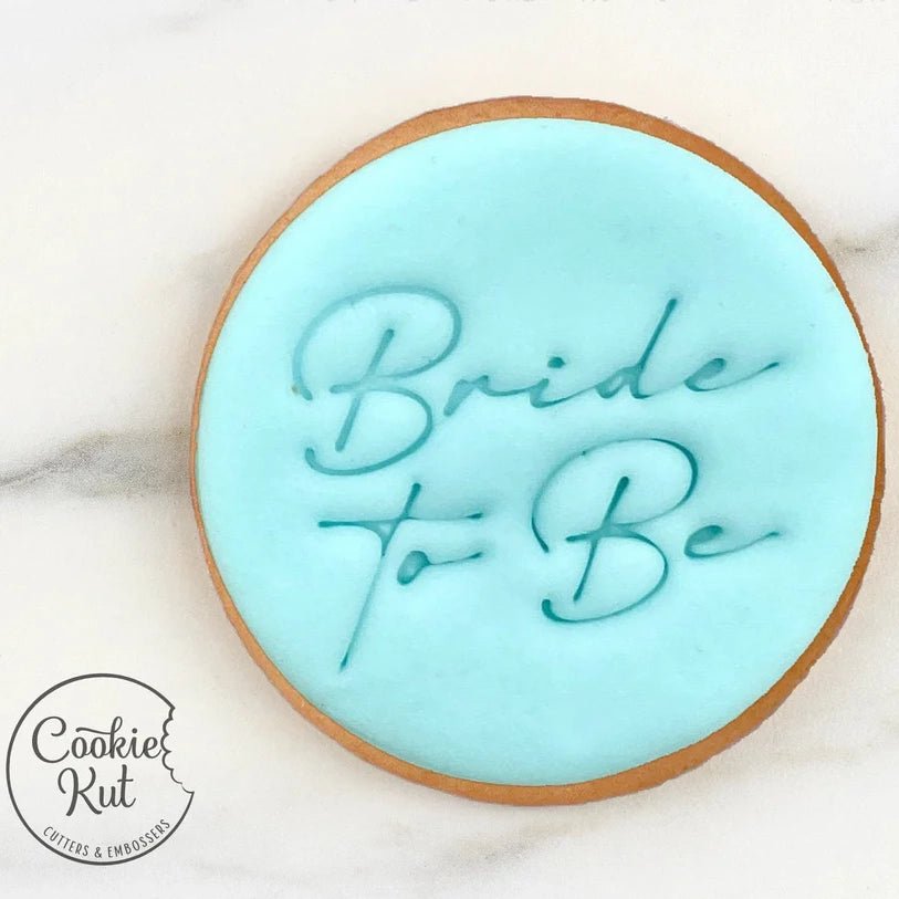 Bride To Be Style 2 - Fondant Embosser Stamp - Cookie Stamp