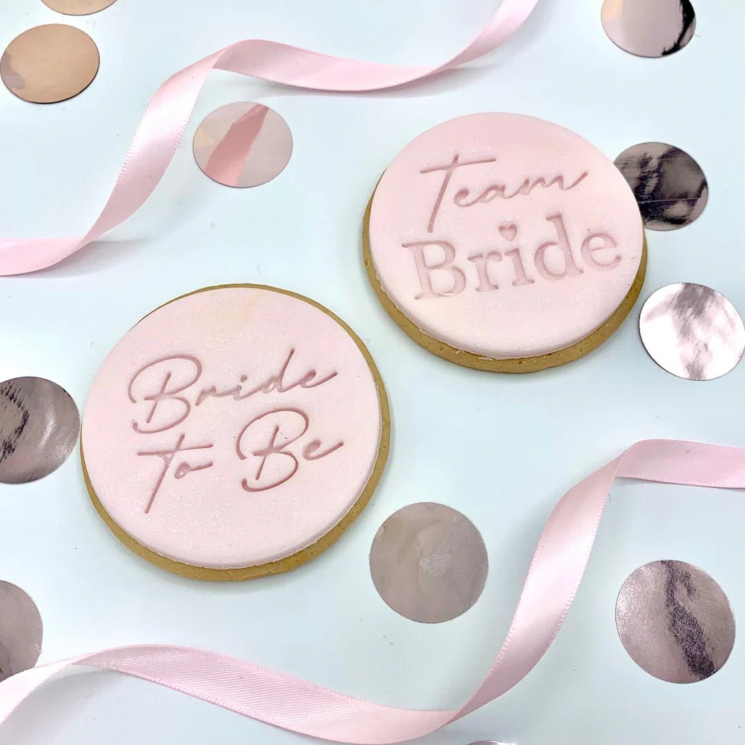 Bride To Be Style 2 - Fondant Embosser Stamp - Cookie Stamp