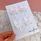 Bunny Ears Cupcake Topper - Cupcake Topper