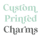 Custom Printed Acrylic Charm - Cake charm