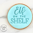 Elf on the Shelf - Christmas Fondant Stamp - Cookie Stamp