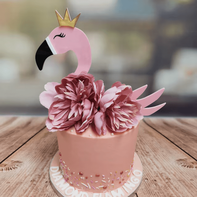 Flamingo Cake Kit - Cake Topper