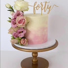 Forty 40th Birthday Cake Topper - Cake Topper