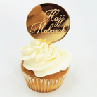 Hajj Mubarak Cupcake Topper - Cupcake Topper