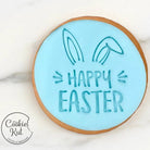 Happy Easter Style 2 - Easter Embosser Stamp - Cookie Stamp