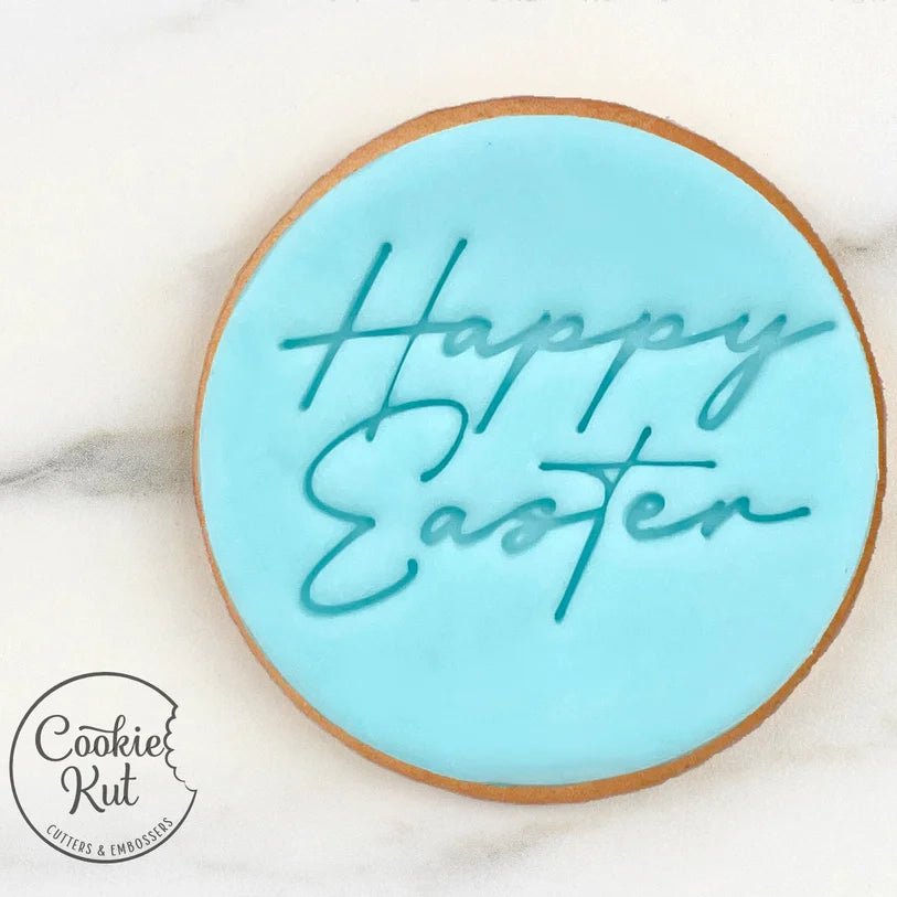 Happy Easter Style 4 - Easter Fondant Stamp - Cookie Stamp