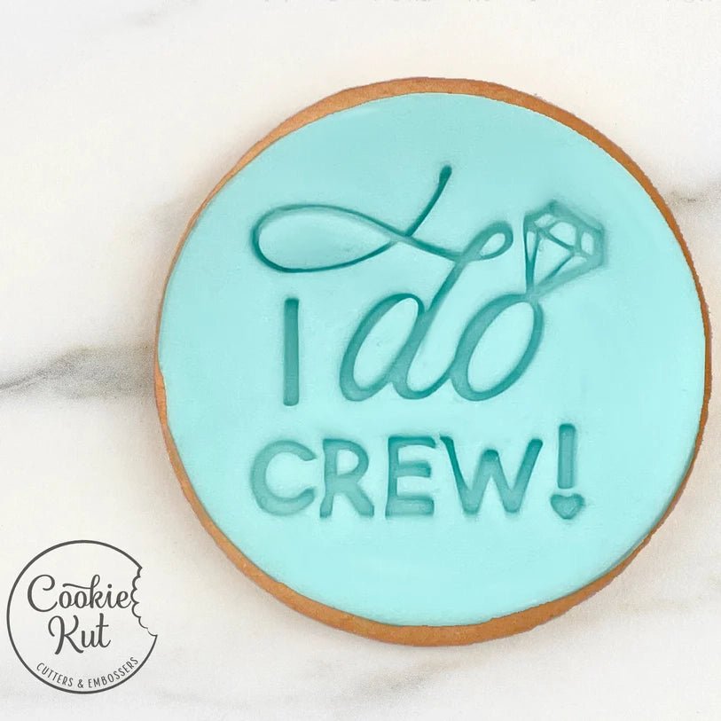 I Do Crew - Engagement Embosser Stamp - Cookie Stamp