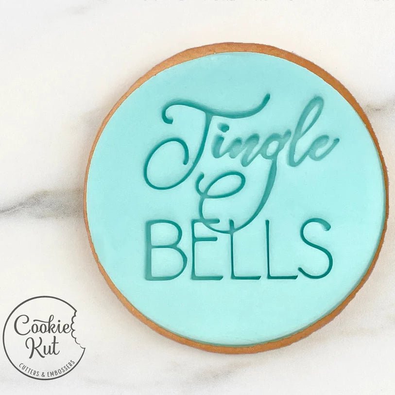 Jingle Bells Style 1 - Christmas Embosser Stamp - Cookie Stamp