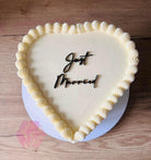 Just Married Cake Charm - Cake charm