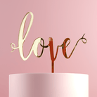 Love Cake Topper - Cake Topper