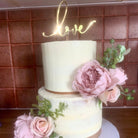 Love, Wedding, Engagement, Anniversary Cake Topper - Cake Topper