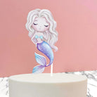 Mermaid Acrylic Cake Topper - Cake Topper