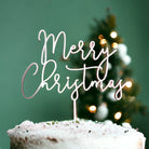 Merry Christmas Cake Topper - Cake Topper