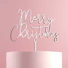 Merry Christmas Cake Topper - Cake Topper