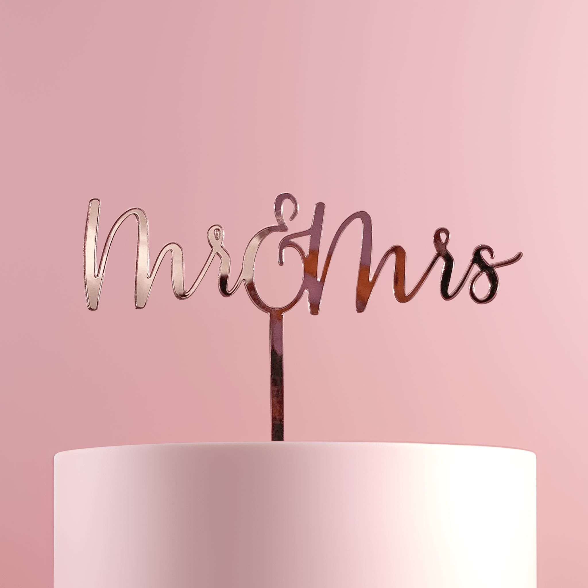 Mr & Mrs Cake Topper - Cake Topper