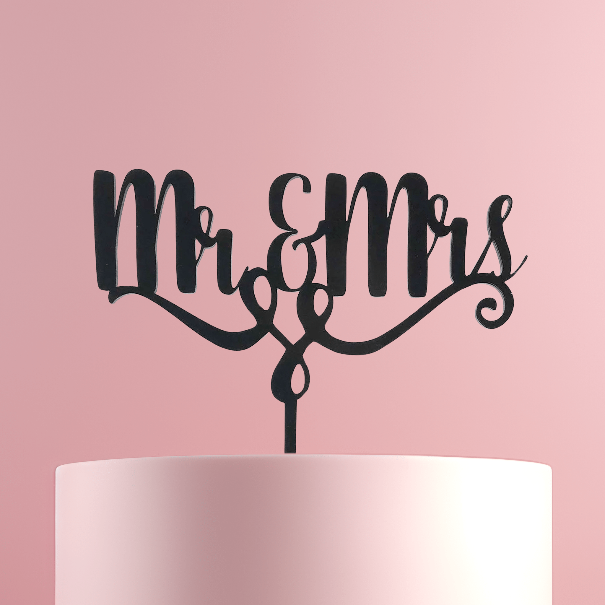 Mr & Mrs Cake Topper - Cake Topper