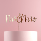 Mr & Mrs Cake Topper - Cake Topper