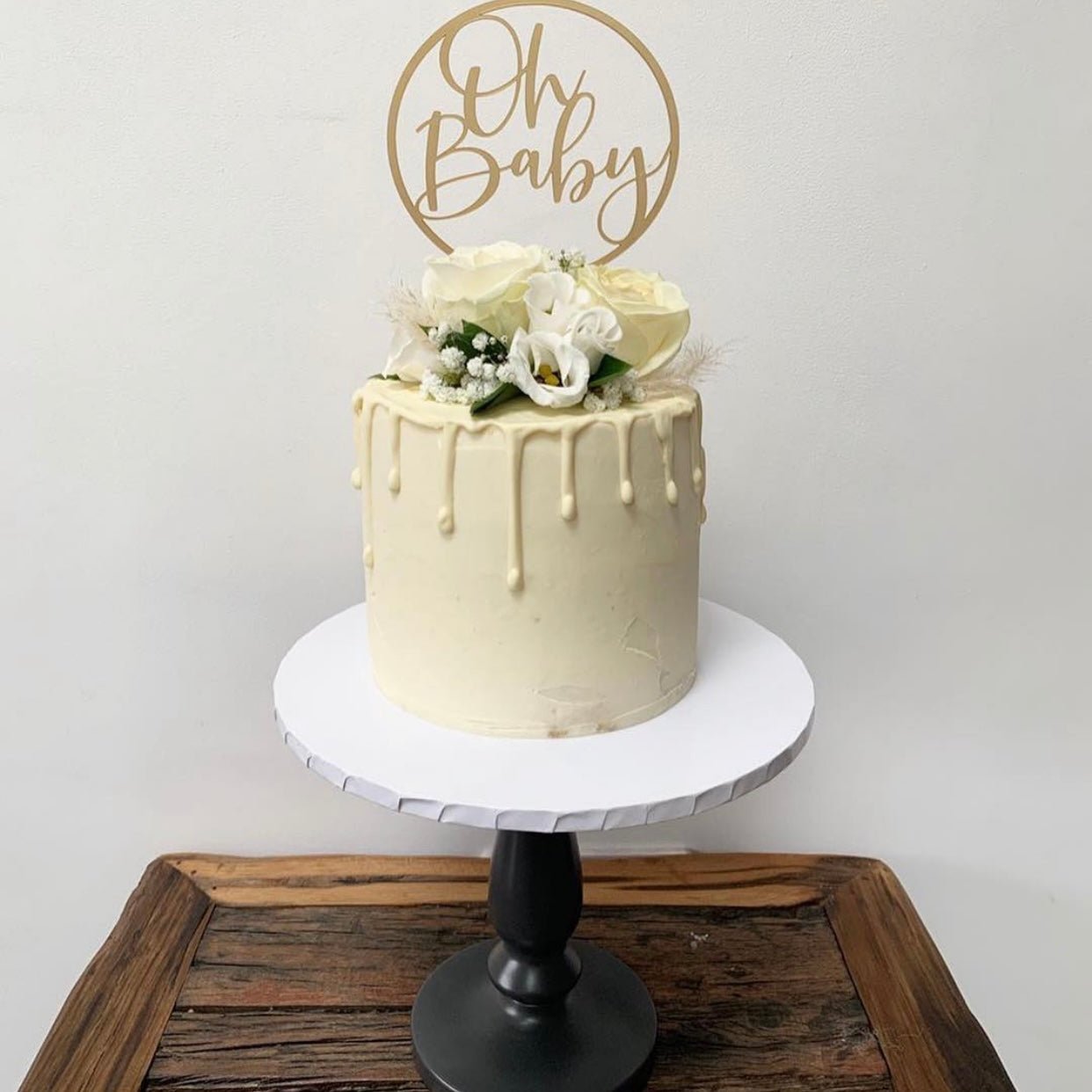 Oh Baby Baby Shower/New Born Cake Topper - Cake Topper