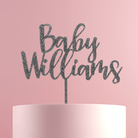 Personalised Baby (Surname) Cake Topper - Cake Topper