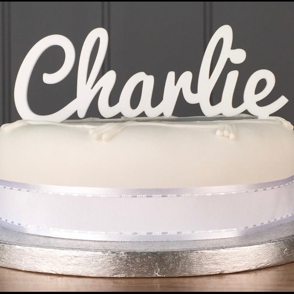 Personalised Name Cake Topper - Cupcake Topper