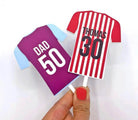 Personalised Printed Football Shirt Cake Topper - Cake Topper