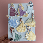 Princess Set Cake charm Decorations - Cake charm