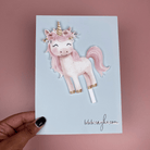 Printed Acrylic Unicorn cake Topper - Cake Topper