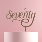 Seventy Cake Topper - Cake Topper