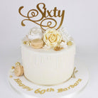 Sixty 60th Birthday Cake Topper - Cake Topper