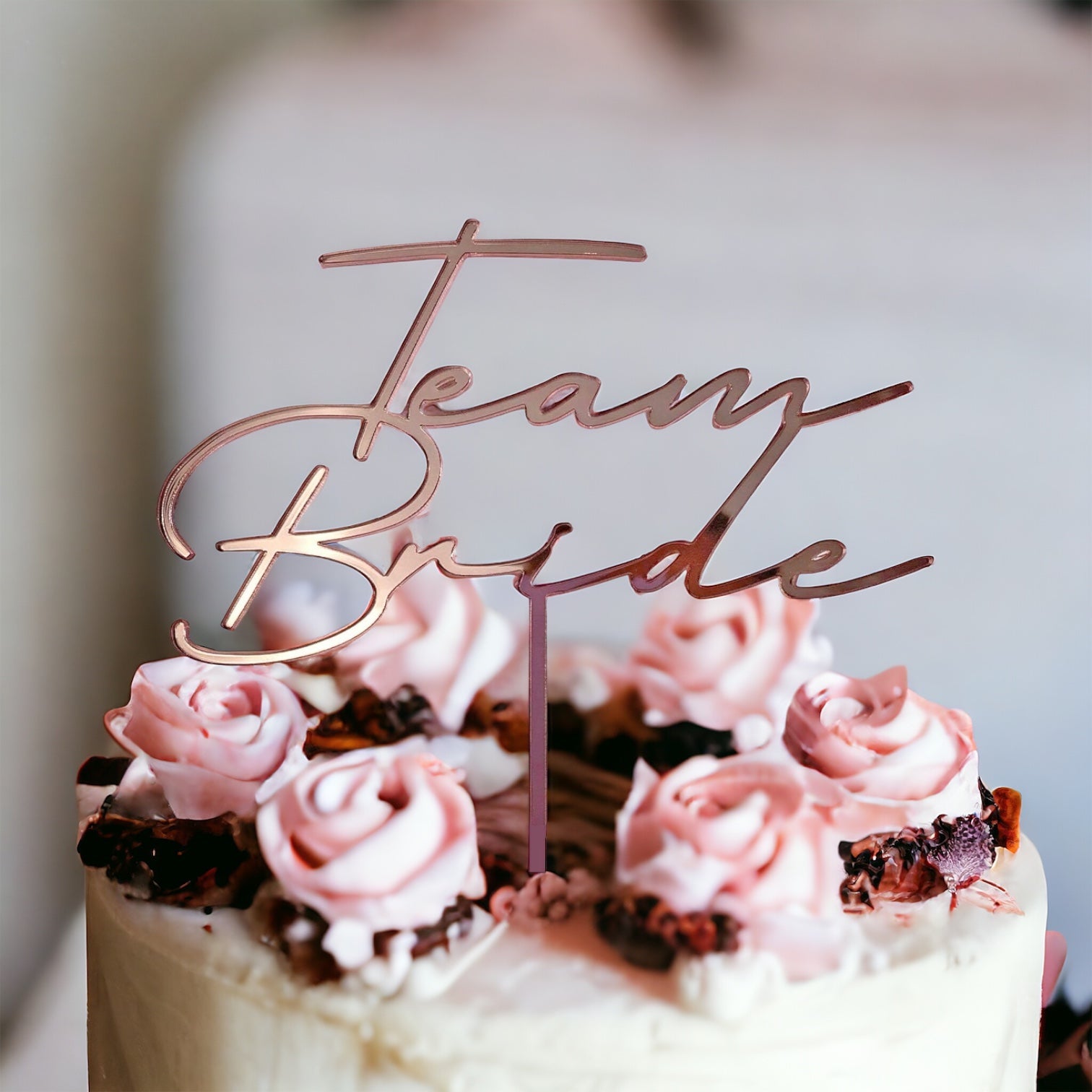 Team Bride Cake Topper - Cake Topper