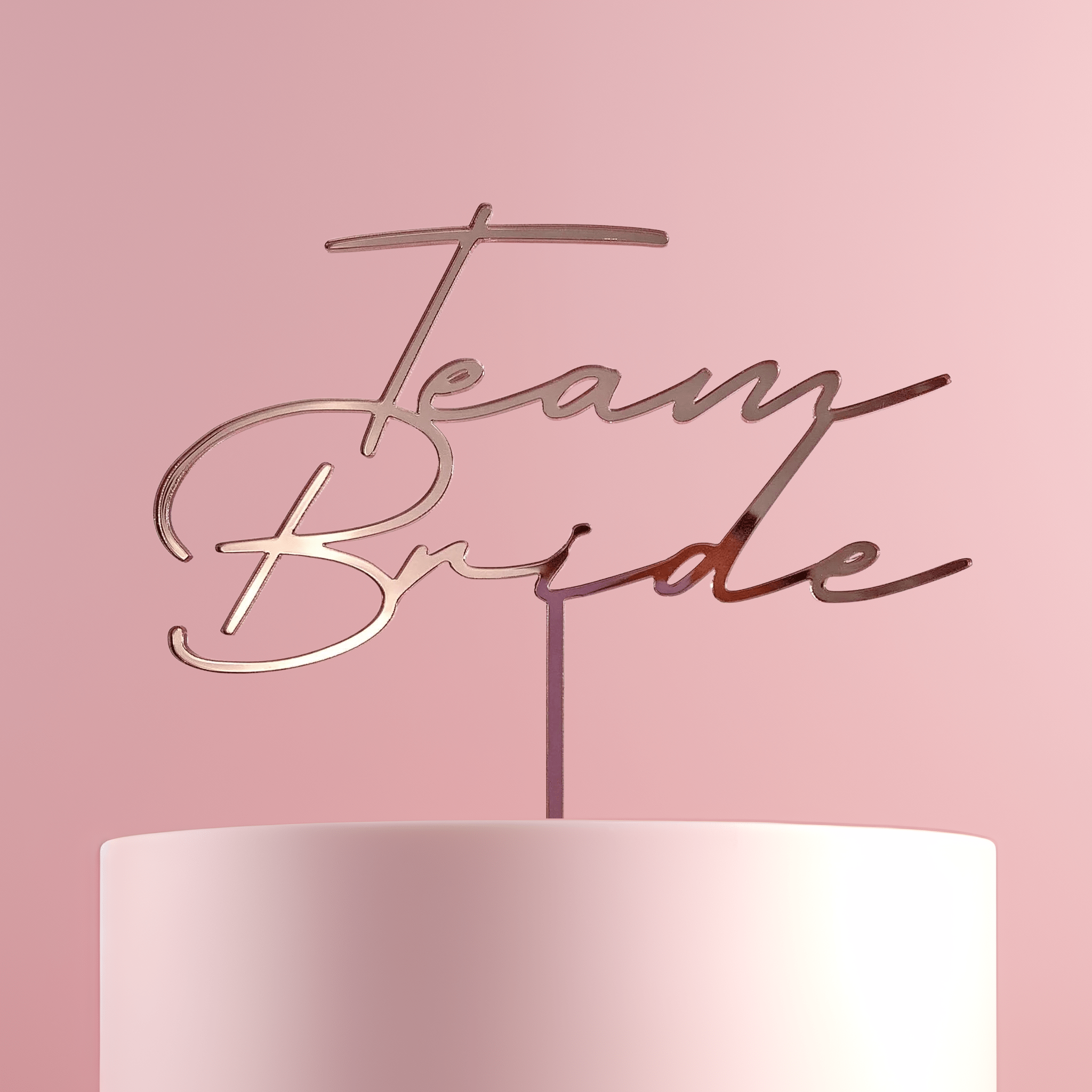 Team Bride Cake Topper - Cake Topper