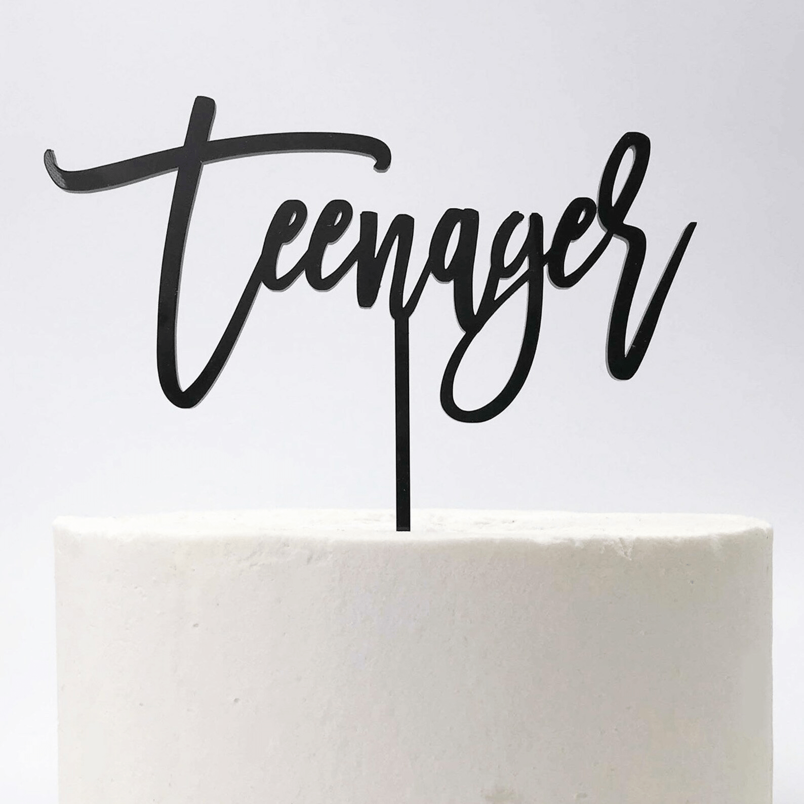 Teenager Birthday Cake Topper - Cake Topper