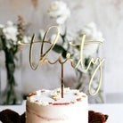 Thirty Cake Topper - Cake Topper