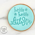 Twinkle Twinkle Little Star - Baby Shower Embosser Stamp - Cookie Stamp