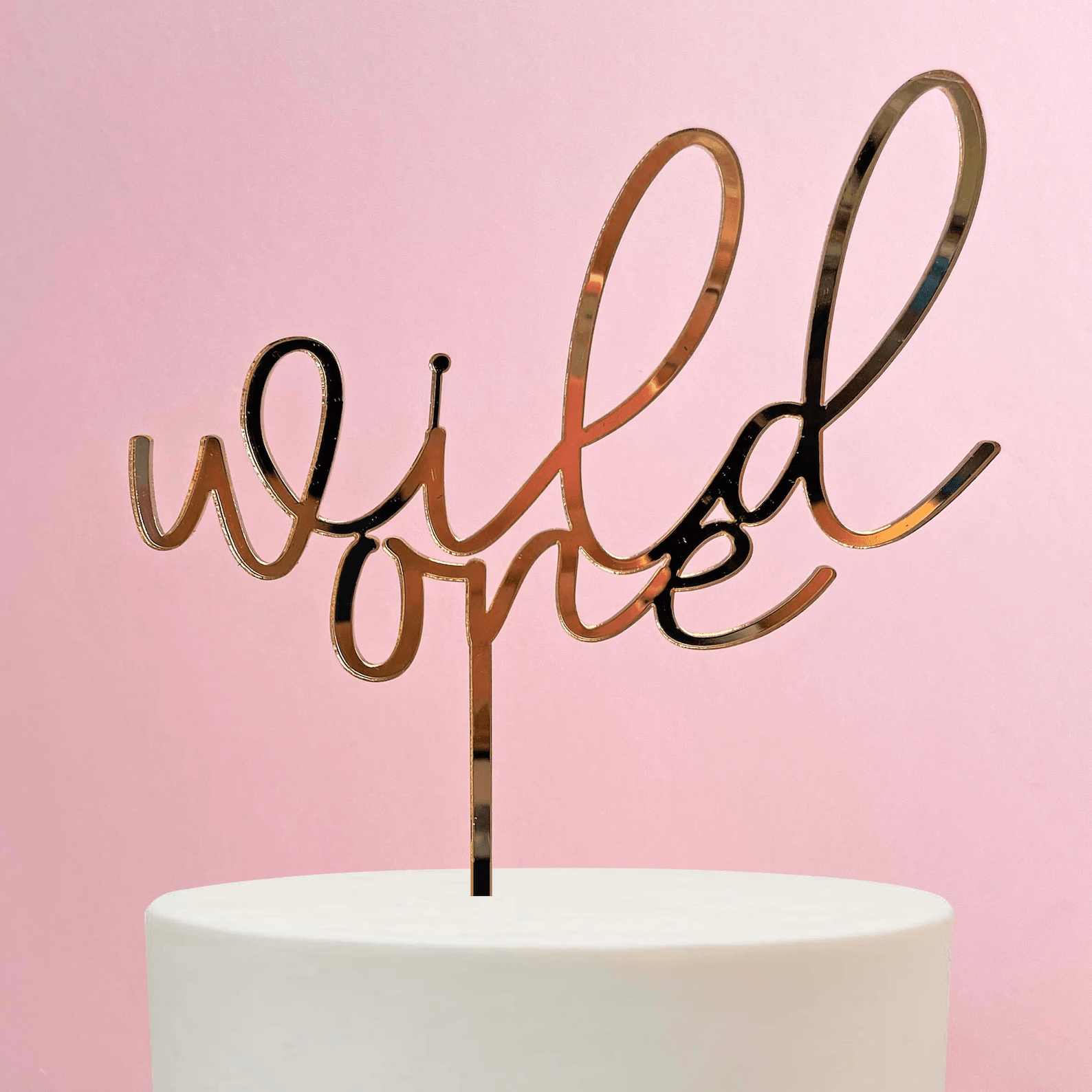 Wild One 1st Birthday Topper - Cake Topper