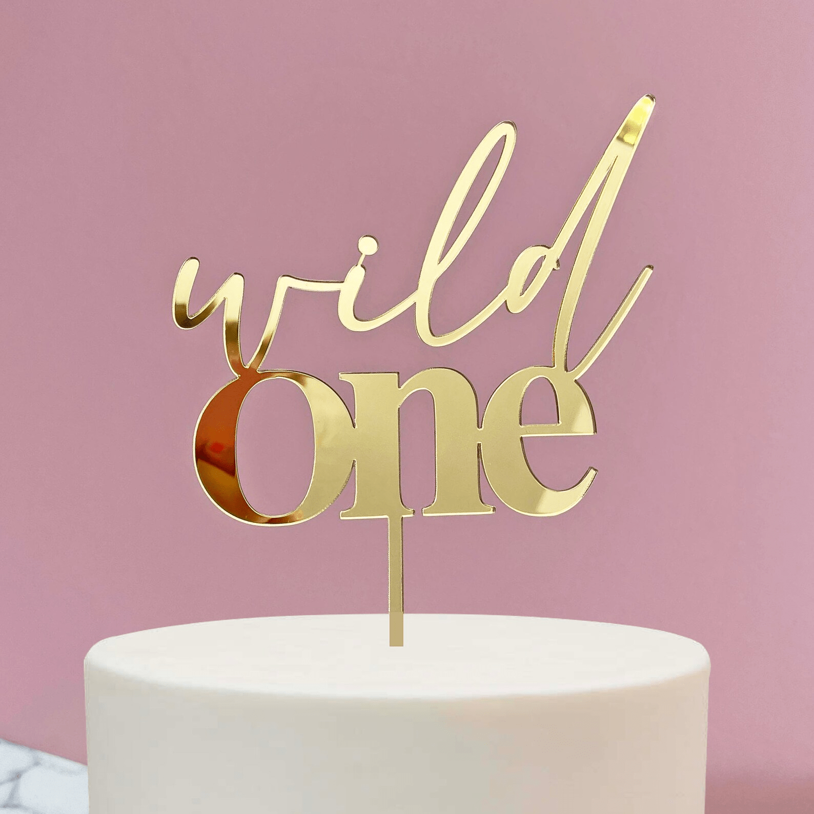 Wild One Cake Topper -